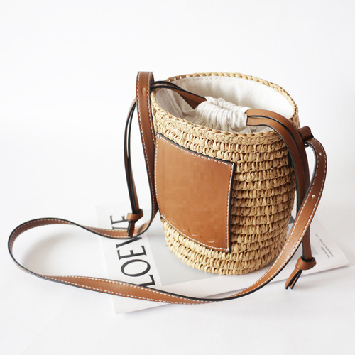  new style crochet cross-body shoulder bag for women, simple and cute drawstring cylinder bag, mobile phone bag