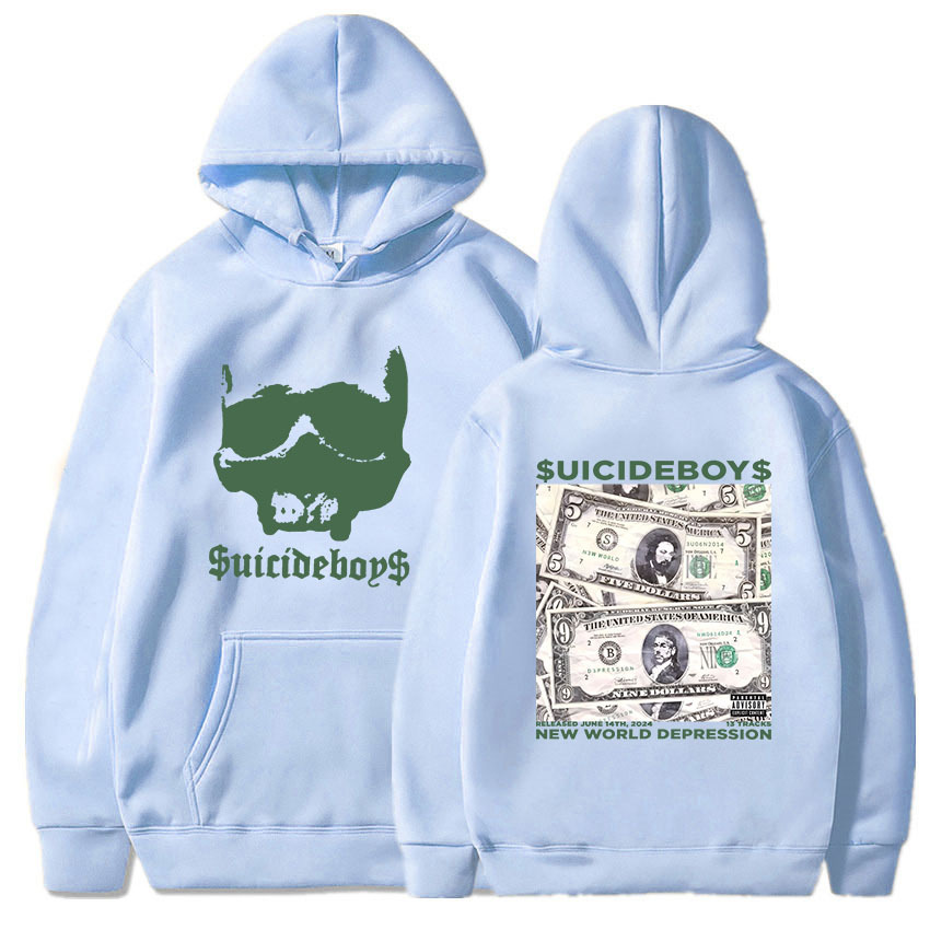 NEW WORLD DEPRESSION Album 2024 Hoodies Setwear Ropa Hombre