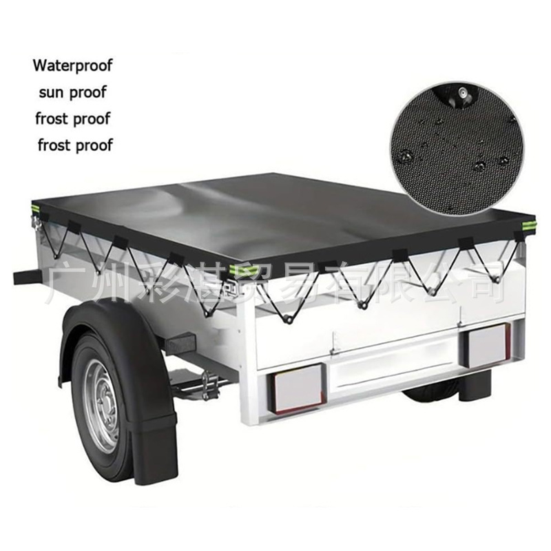 Outdoor Pickup Truck Bed Cover, Trailer Cover, Tricycle Cargo Cover, Waterproof, Dustproof, Uv-Resistant Vehicle Cover