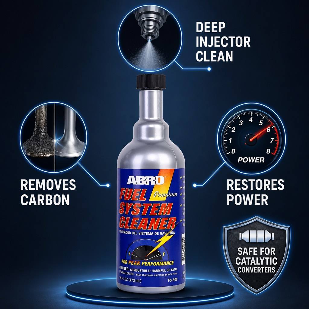 Original imported American ABRO fuel system cleaner, fuel additive for removing carbon deposits in gasoline