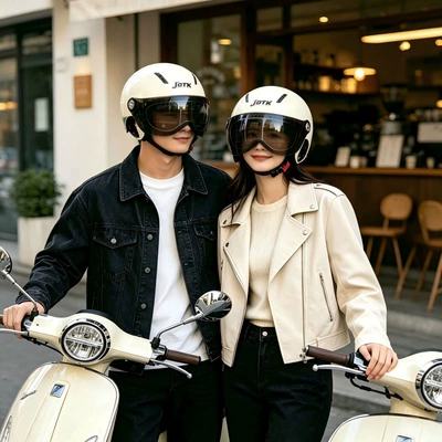 Motosiklet kaskı (dəbilqə): Helmet for Men and Women, Summer Half