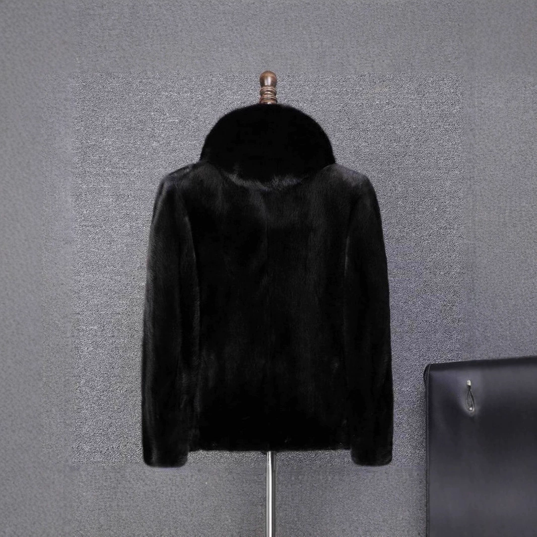 Coat, demi-season warm men's jacket