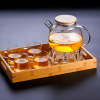 Rectangular cup, Japanese big storage system with glass