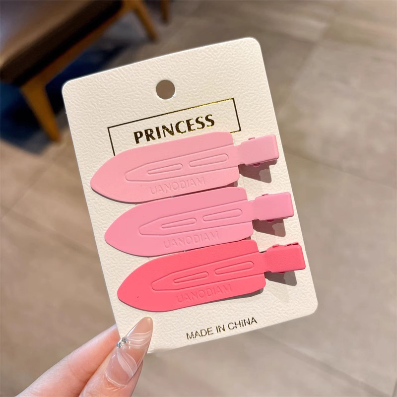 Pin de cabello para mujeres 2025 nuevo pin de cabello lateral frontal frontal frisa pin de cabello sin marcas de maquillaje pin de cabello pin de boca de pato adornamiento