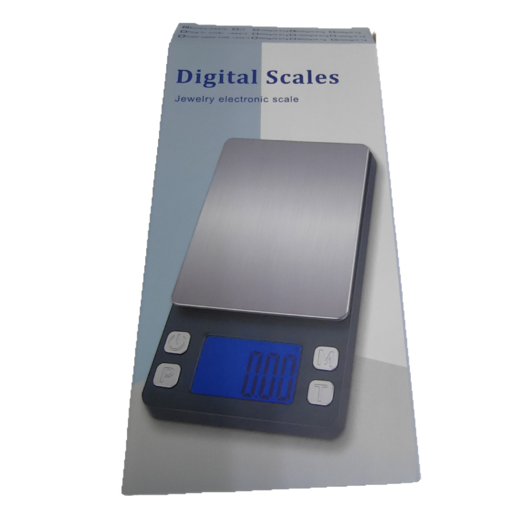 Escala electrónica doméstica pequeña mini joyería escala de oro nueva escala electrónica 500g / 0.01g 2025