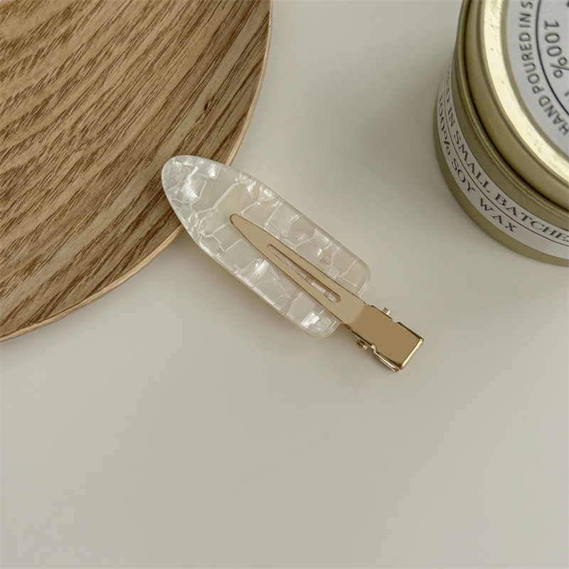 Pin de cabello sin marcas para mujeres verano cabello lateral roto pin de frisa tocado de lavado de la cara maquillaje de máscara de boca de pato image 7