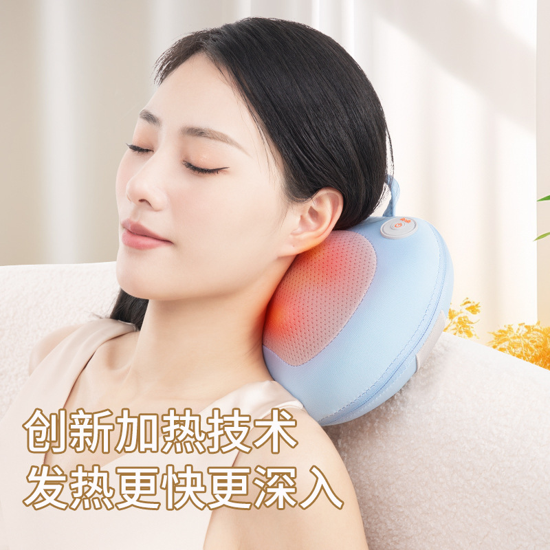 頚椎マッサージ器枕全身腰肩首多機能マッサージ枕家庭用車載マッサージ器卸売り|undefined