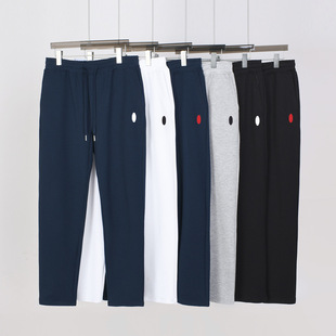 Summer Thin Cotton Pants Men's Casual Sweatpants Men's Small Straight Spring and Autumn Sports Pants Embroidered Pony Logo Trousers