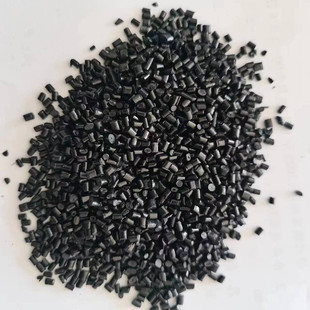 Black Pure Silk Material Pa6 Recycled Material Nylon Reclaimed Plastic Granules Can Be Used for Modified Injection Molding with High Toughness