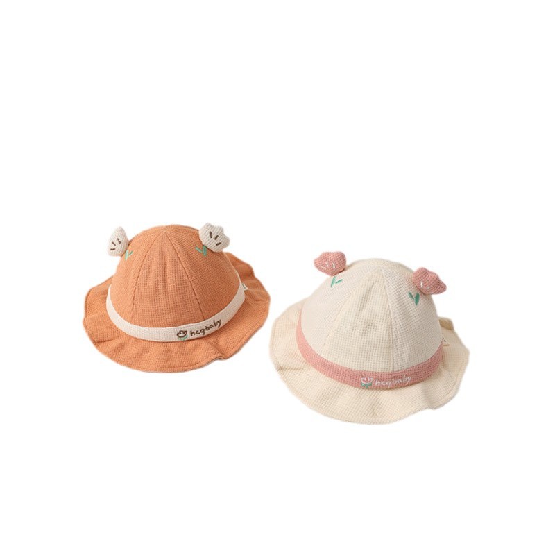 Sombreros para bebés primavera y otoño sombreros de sol recién nacidos bebés lindos sombreros de pescador para niños super lindos sombreros de bañera solar