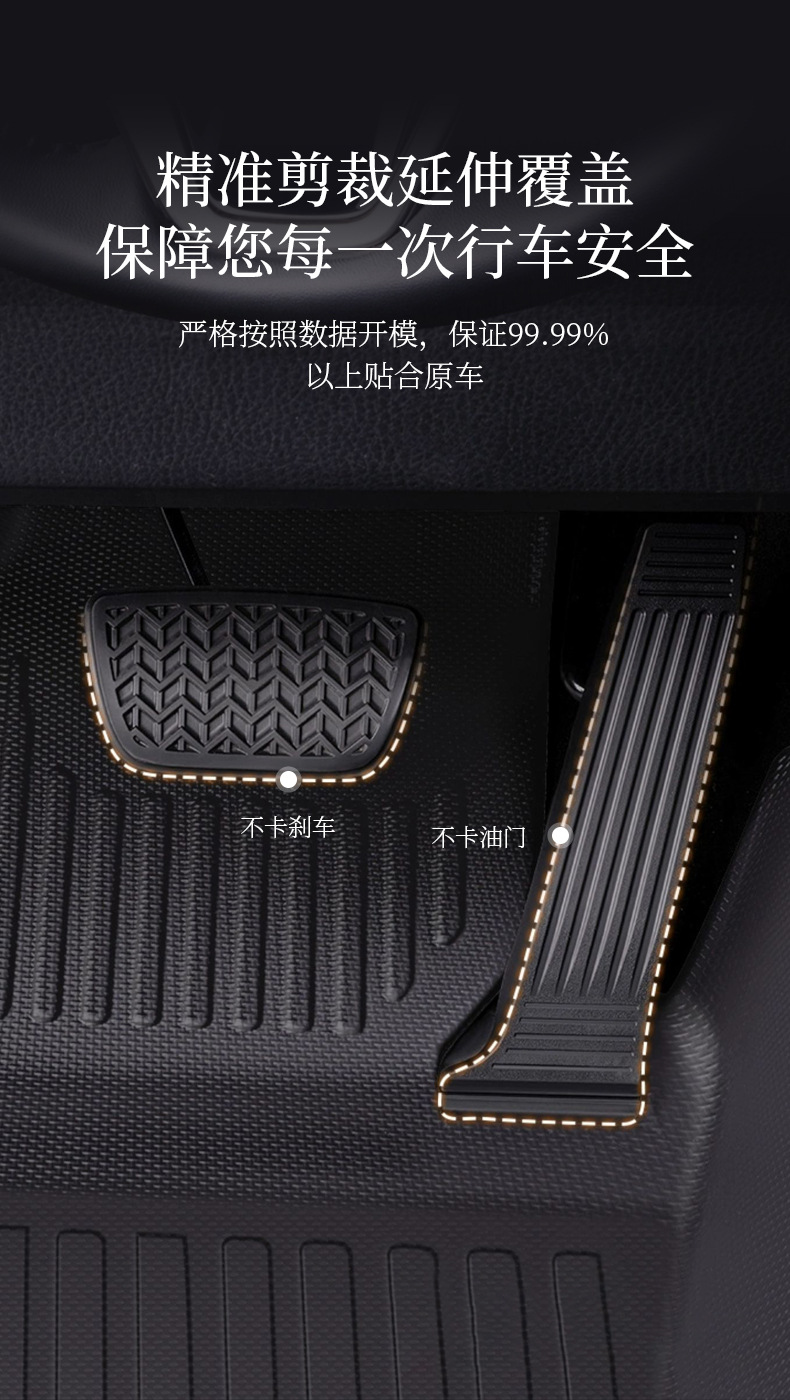Suitable for Tpe Car Floor Mats Full Surround Blanket A4L Magotan Q5L Passat Camry Accord a
