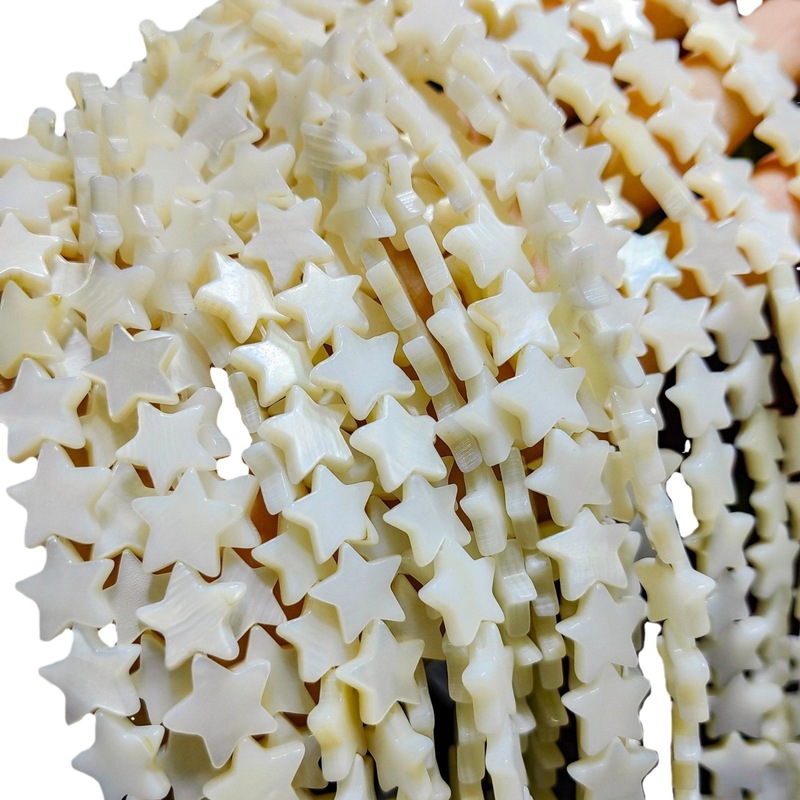 天然淡水シェルビーズ愛五つ星月梅の花さまざまな形状のルースビーズ diy シェルジュエリー卸売|undefined