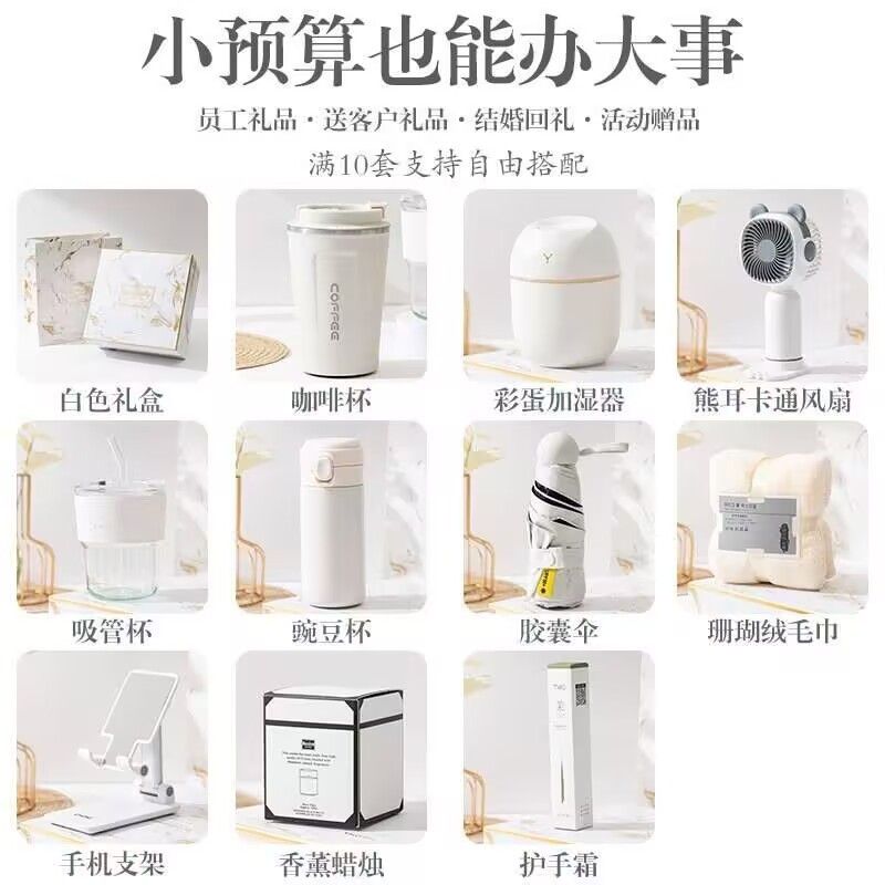 实用伴手礼开业活动小礼品送客户员工福利品高级感商务礼品定logo|undefined