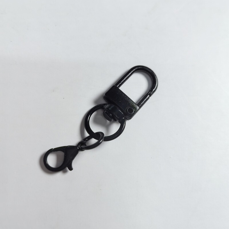 カラフルなペイント U 字型ドアバックル + ロブスタークラスプ diy 人形ぶら下げバックルバッグぶら下げチェーンバックルキーホルダージュエリーアクセサリー|undefined