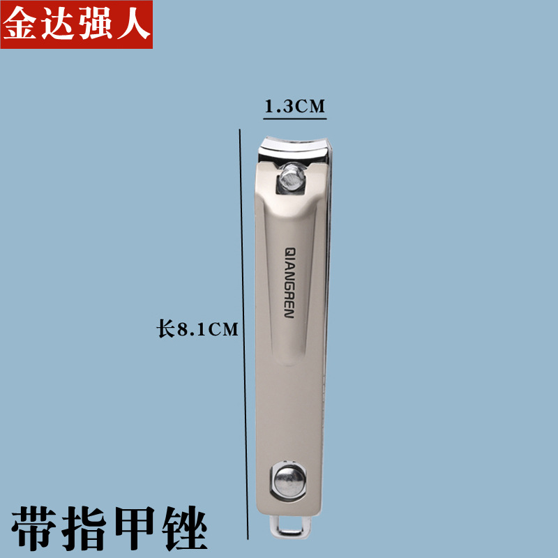 Cortaúñas fuertes cortaúñas oblicuo corte piel muerta cortaúñas puntiagudo solo tamaño grande pequeño adulto A6615