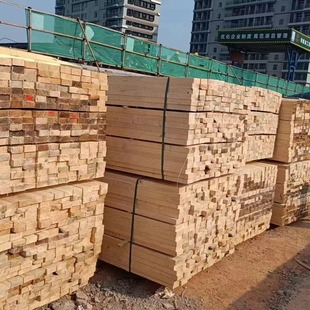 5x 10 wood square Guangdong Zhongnan Shenjian wholesale bridge support square white pine radiata pine a variety of materials without skin