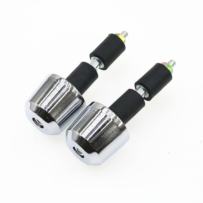 Motorcycle Handlebar Solid Iron Plug Modified Universal Faucet Anti-Fall Throttle Handle Grip Balance Plug