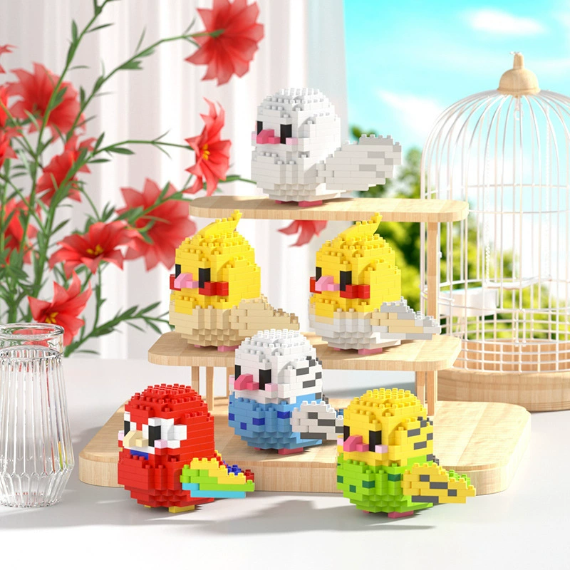 Building Block Set (Lego) — Cute Mini Bird Models, Multi-Color Kits, 232–293 pcs