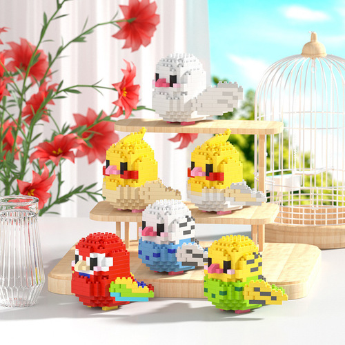 Compatible with LEGO original bird, macaw, black phoenix ornaments, educational assembled building blocks, toys, gifts, wholesale and dropshipping