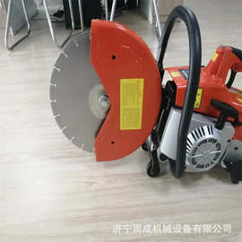 手持式汽油切割锯图片 雨成消防救援无齿锯 便携式混凝土切割锯机
