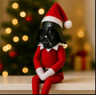 2025跨境爆款tormtrooper Christmas Elf Doll星球大战圣诞节饰品|undefined