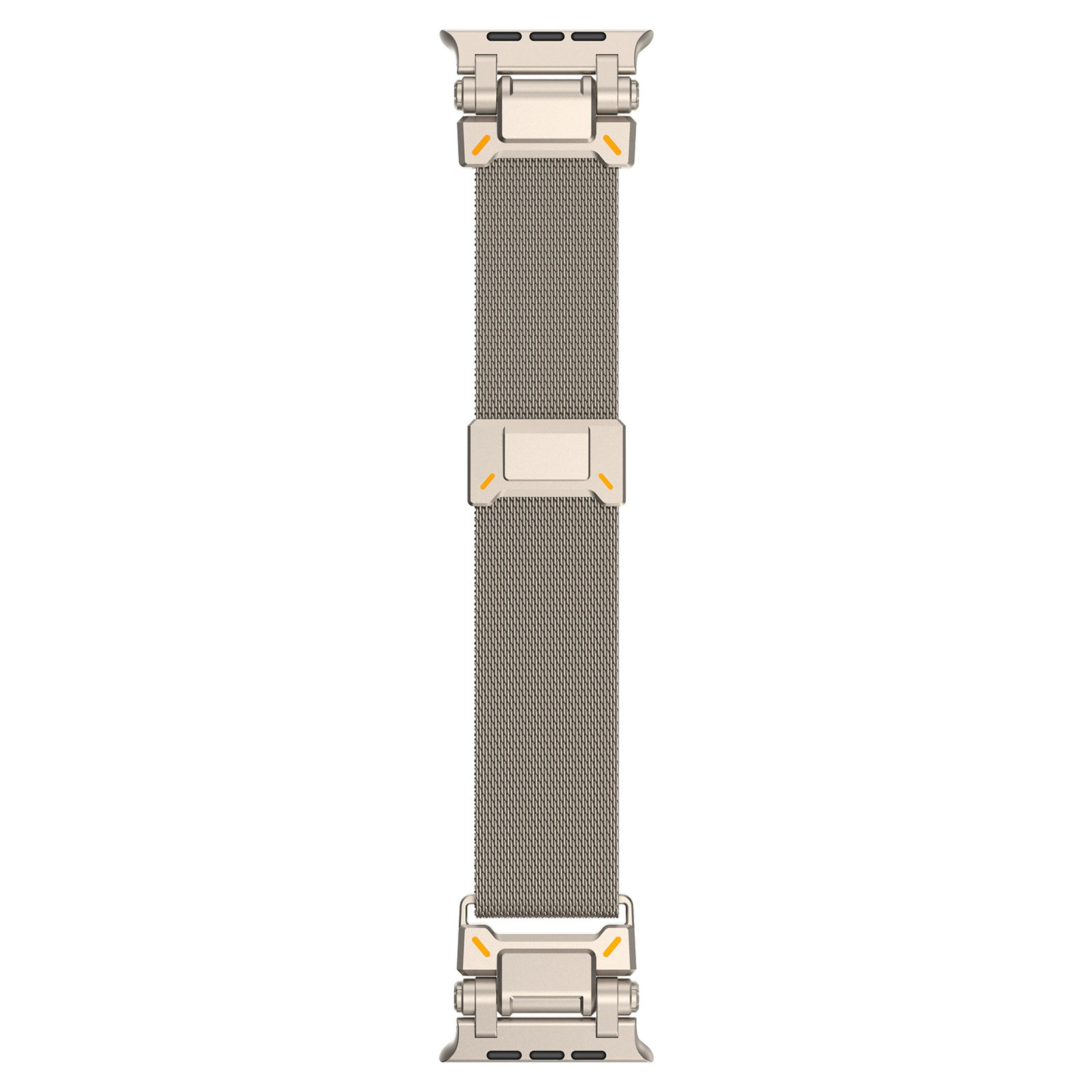 ticmate Explorer Milan ремешок для Apple Watch 44-49 мм: серебристый, титановый, черный