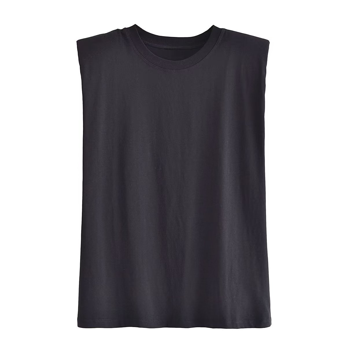 Comfort, Breathable Function Wholesale Women'S Casual Solid Color Sleeveless T-Shirts