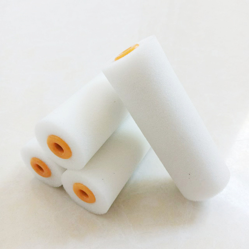 Esposa cepillo de rodillo de lana pintura acuosa látex pintura cepillo de pintura cepillo de pintura en relieve pulgar pequeño cepillo sin marca