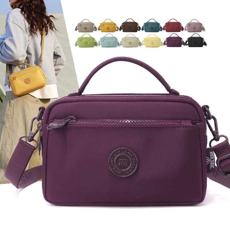 Jielanshi 2026 New Fashion Trendy Women's Shoulder Bag Outdoor Casual Crossbody Bag Multi-Pocket Shoulder Bag Jielanshi 2026 New Fashion Trendy Women's Shoulder Bag Outdoor Casual Crossbody Bag Multi-Pocket Shoulder Bag