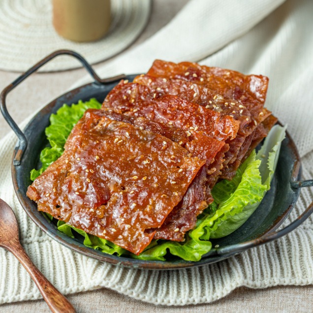 Zhiwei Kua 55g Natural Sliced Pork Jerky with Taiwanese Flavor - Premium Hind Leg Meat, The More You Chew, The More Delicious - Leisure and Office Snack