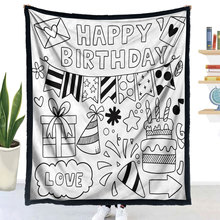 ���N���ֹ���ɫ̺DIY Coloring Blanket �ֹ���ɫ��ɫ̺����ϵ��
