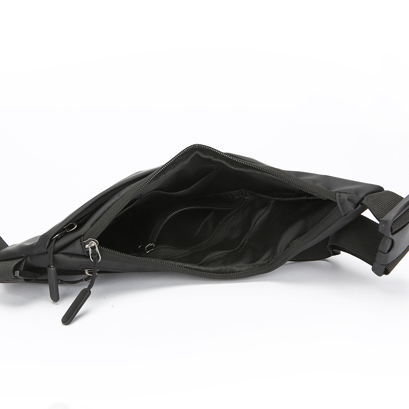 Nuevo bolso triangular ajustado simple casual bolso de mensajero para hombre bolso de pecho multifuncional personalizado bolso de ciclismo ligero