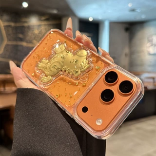 马上有钱适用iPhone17promax手机壳苹果16滴胶15透明14保护套马年
