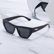 新款跨境欧美太阳镜男女 猫眼bv小框墨镜抖音热卖眼镜厂家直