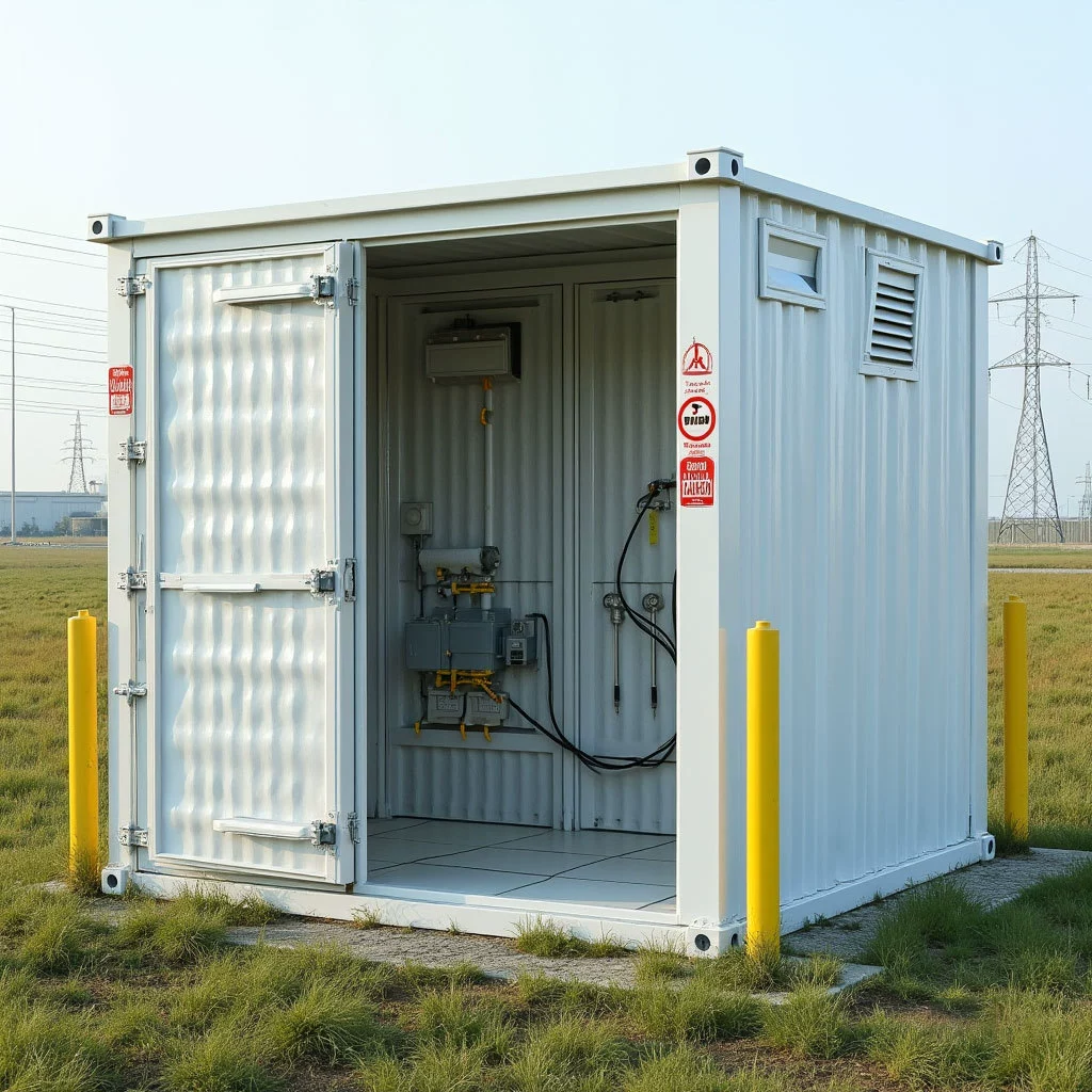 Глобальная ветроэнергетическая и фотоэлектрическая подстанция Nuojin: сборный модуль с интегрированной системой распределения и управления среднего напряжения