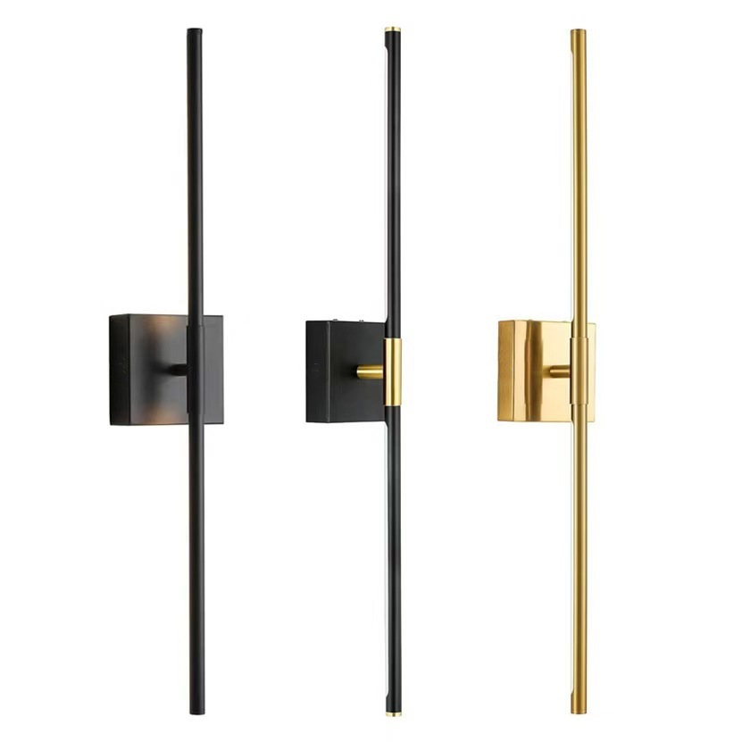 American simple viento carga lámpara de pared cabecera sin cableado sin perforación interruptor desmontable LED inalámbrico cabecera lámpara de pared