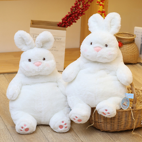 Lazy Rabbit Pillow Cute Plush Toy Seth Soft Red Panda Play Doll Cute Sleeping Doll