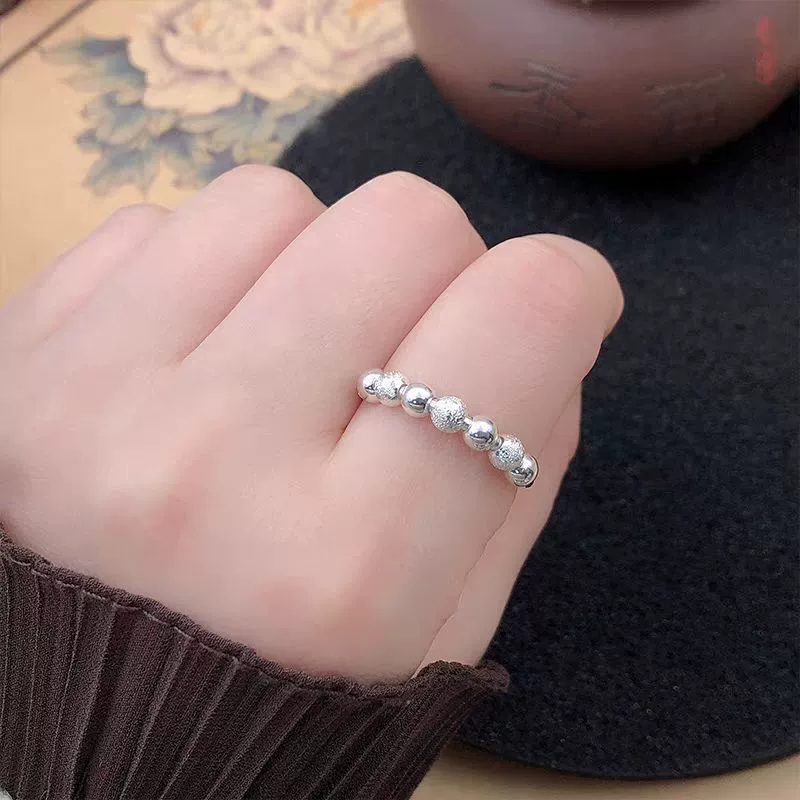 Модное кольцо, серебро 925, простой и элегантный дизайн