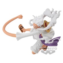 景品-BANPRESTO-13cm海贼王战斗瞬间BRC路飞尼卡形态手办