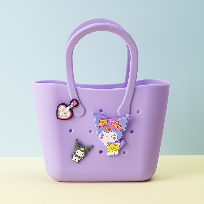 비치 백 보라색 만화 무작위