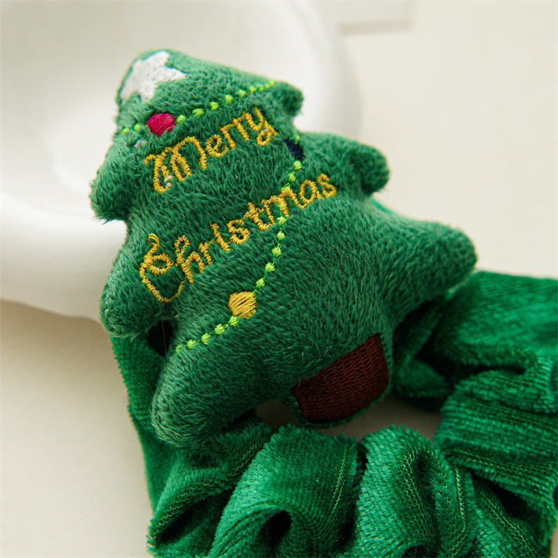30g Weight Christmas Festival Women's Gender Cute Style Cute Women's Scrunchies 7