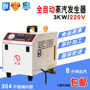 百省小型電加熱蒸汽發生器商用全自動小蒸汽機服裝窗簾熨燙小鍋爐