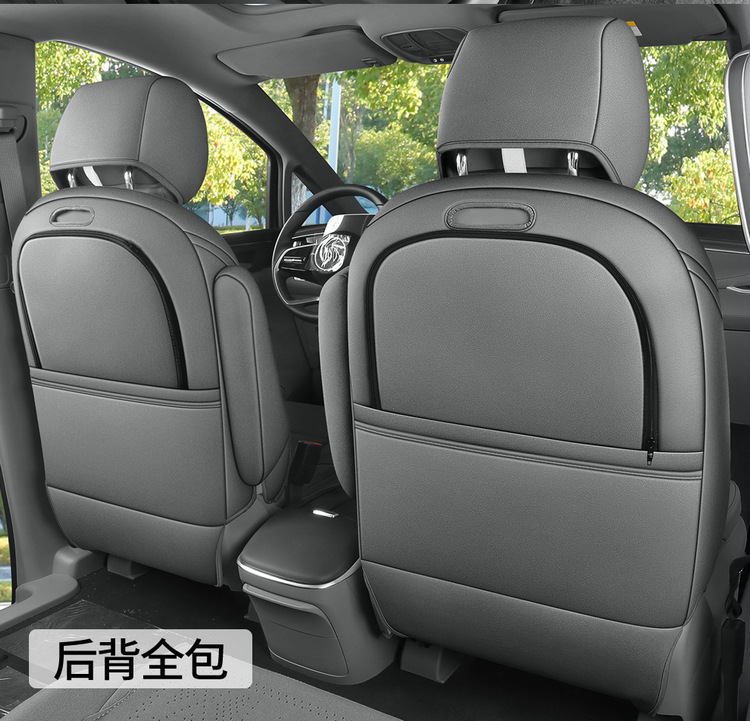 Buick Gl8 Land-Based Business Class Special Seat Cover, Plush Velvet, All-Season Universal Car Seat Cushion, Slim Waist Seat Cover