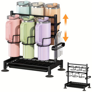V 20477 Double-layer water bottle rack �p��ˮ���ռ{��