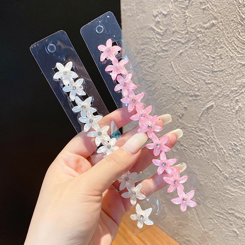 La hebilla trenzada del pelo de los niños no duele el pelo de las niñas de la horquilla rota mini