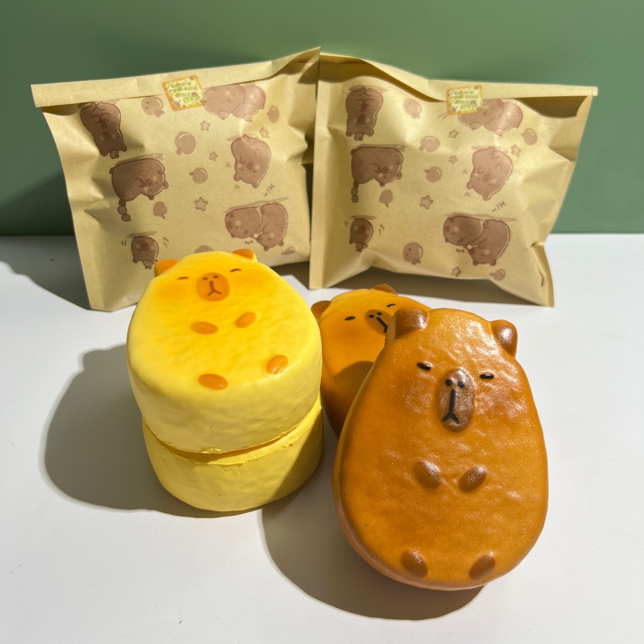 Soft, Slow-rebound Potato Cake-shaped Squishy With An Oily Texture, Stress-relief Toy Students, Sold In Bulk For Stalls_voghion.com