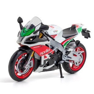 (Boxed) simulation 1 to 12 aprian RSV4 Suzuki GSX alloy motorcycle model toy Silent Light