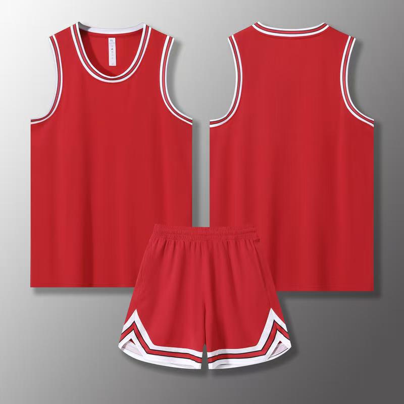 スラムダンクジャージ 桜木花道 10号 流川メイプル 11 男女兼用 湘北チーム 子供用 大人用 バスケットボールユニフォームセット