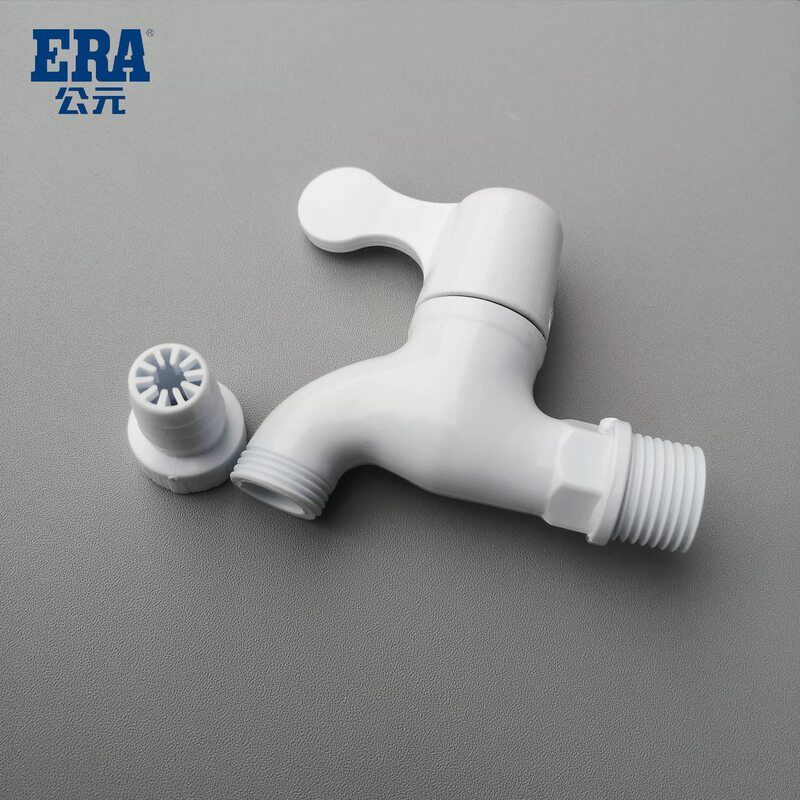 Pvc Plastic Faucet Single Cold Water 1/2 Inch 3/4 Inch Mop Sink Household Washing Machine Quick Opening Faucet Ceramic Core Pvc Plastic Faucet Single Cold Water 1/2 Inch 3/4 Inch Mop Sink Household Washing Machine Quick Opening Faucet Ceramic Core