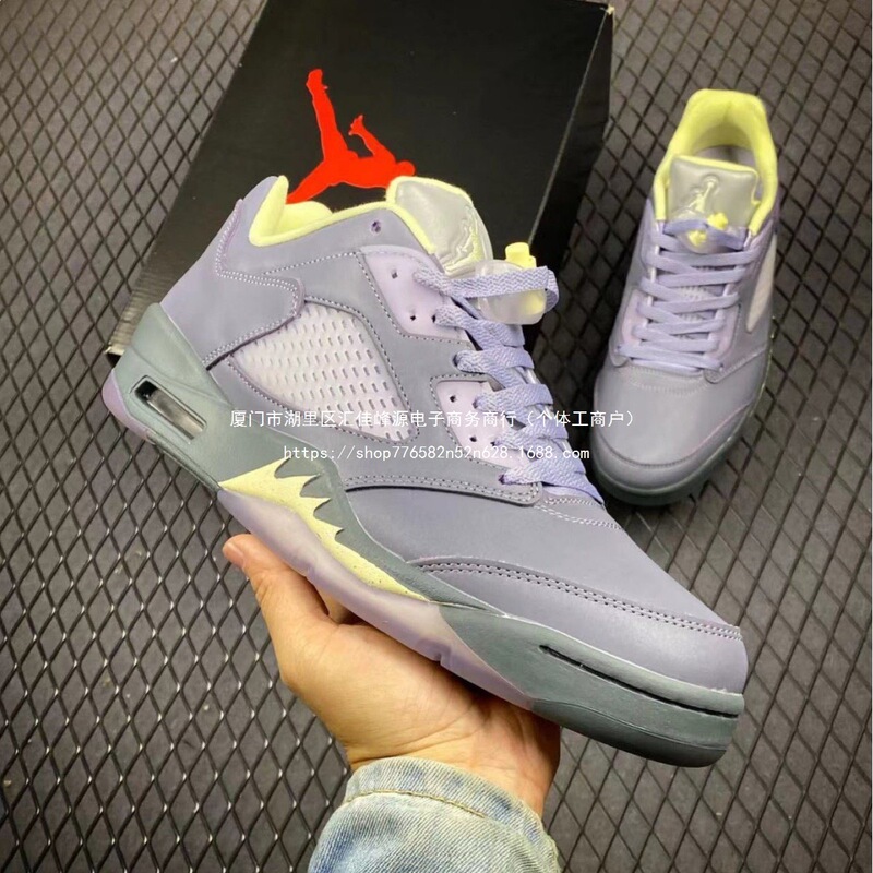 Men's and Women's Aj5 China 5 Practical Basketball Shoes from Putian, Limited Edition Jordan Sneakers, Retro Low-Top Classic Casual Shoes